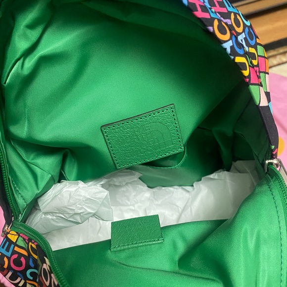 Gucci X The North Face Backpack~ Green - Picture 5 of 7